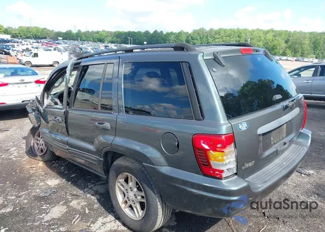 2004 Jeep Grand Cherokee Laredo z USA, uszkodzony, nr VIN 1J4GX48S34C192181